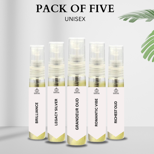 Tester Pack Of 5 (Unisex 5ML)